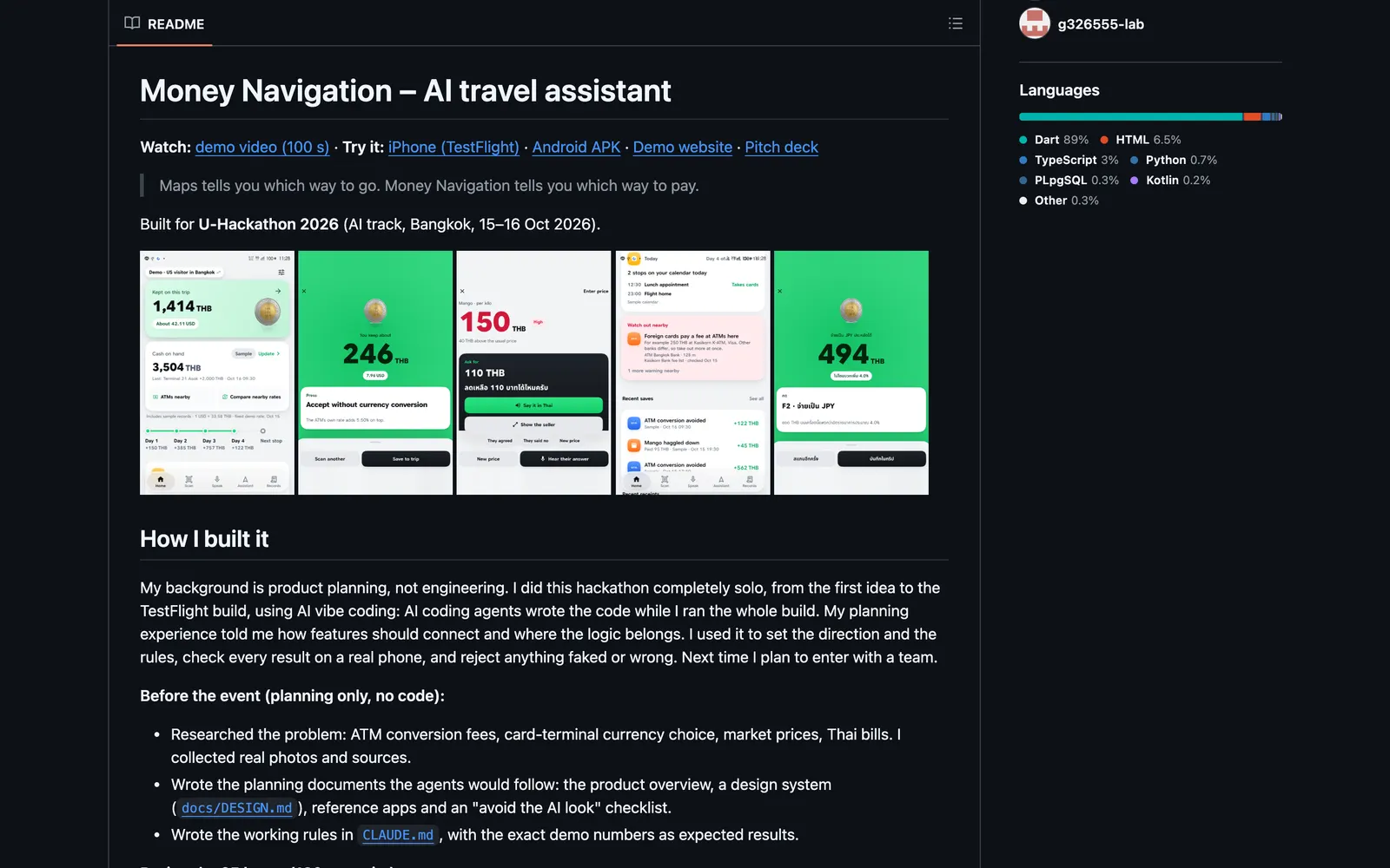 Money Navigation desktop screenshot