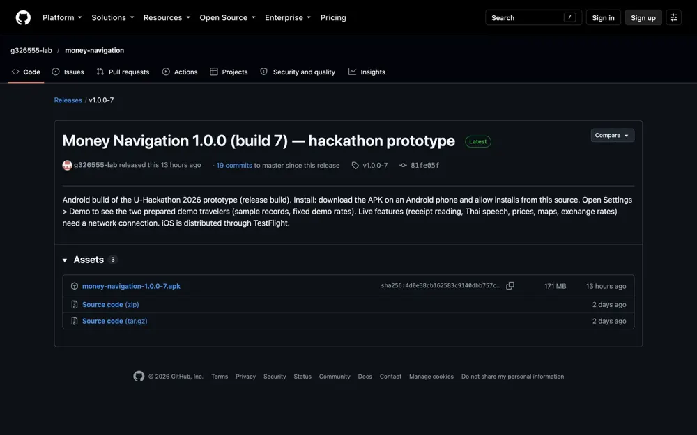 Public GitHub release